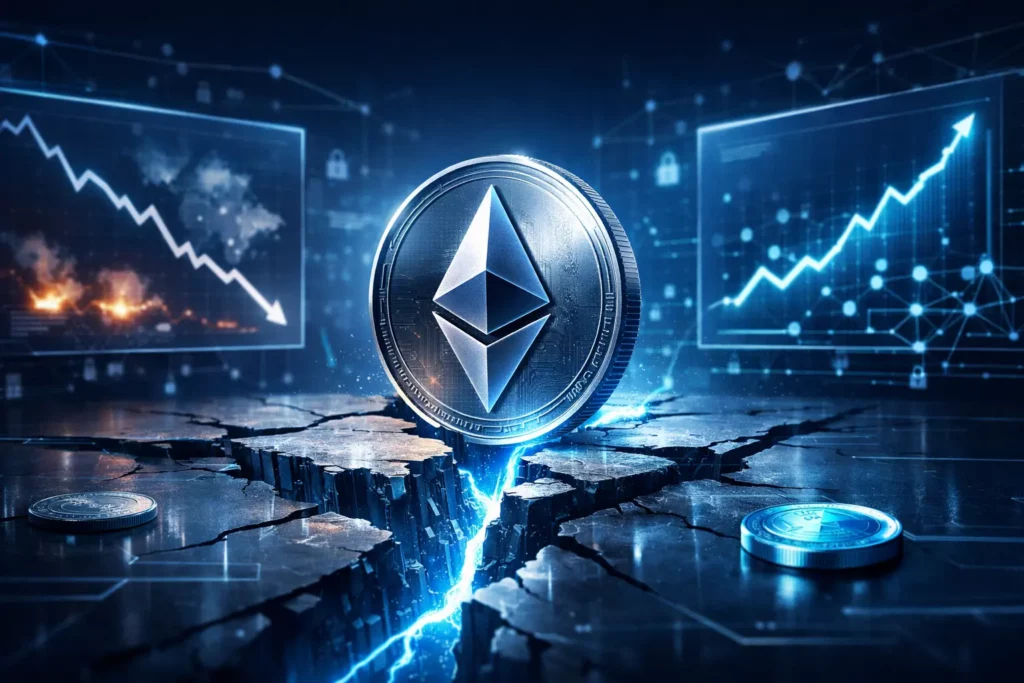 Krypto-Daten zeigen eine klare Marktstruktur: Während Solana bei Transaktionen dominiert, bündelt Ethereum mit über 55 Milliarden US-Dollar den Großteil des in DeFi gebundenen Kapitals.