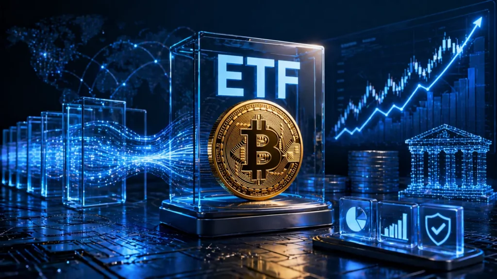 krypto etfs mit starken zuflüssen