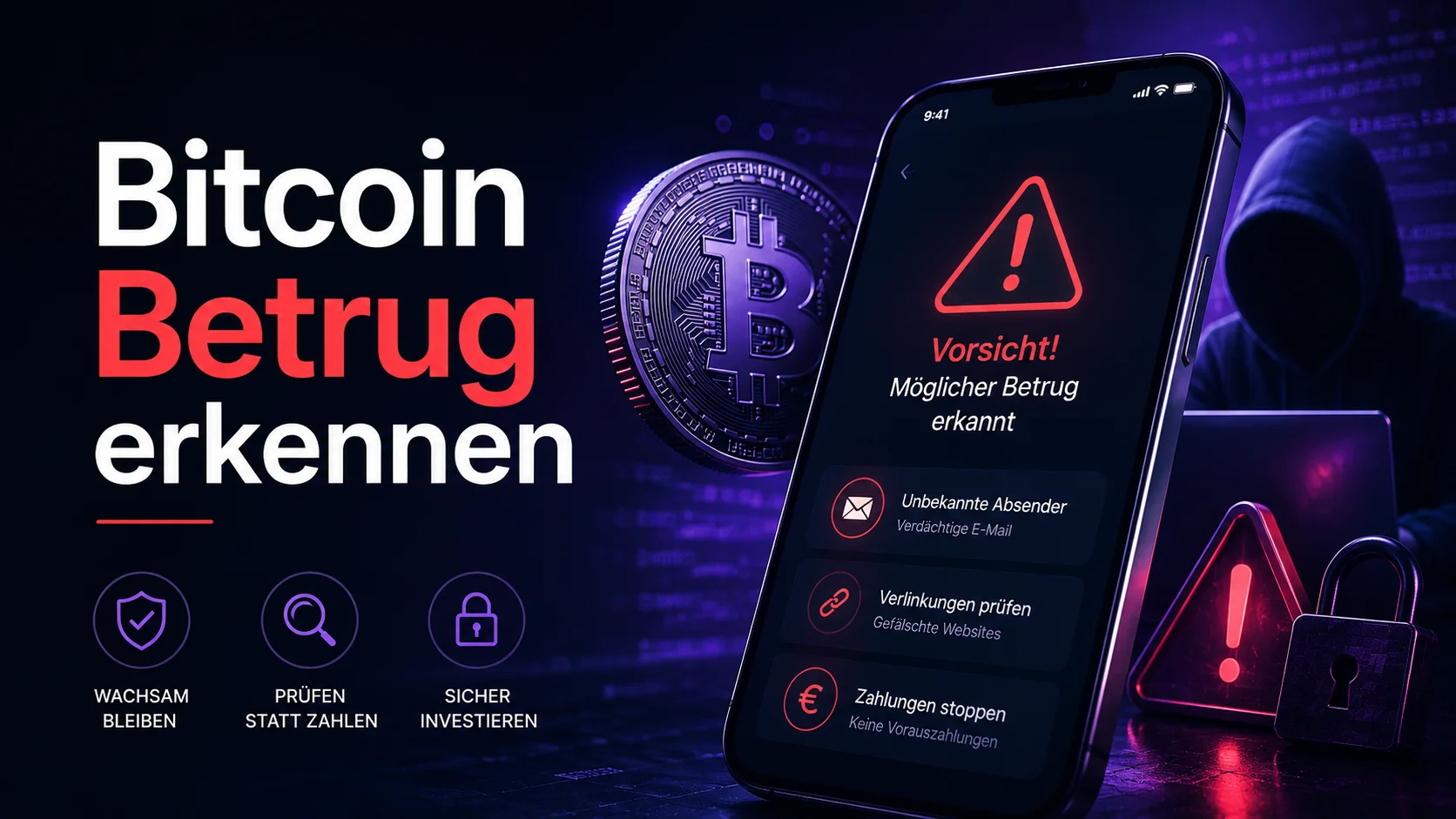 Bitcoin Betrug Liste – Scams erkennen
