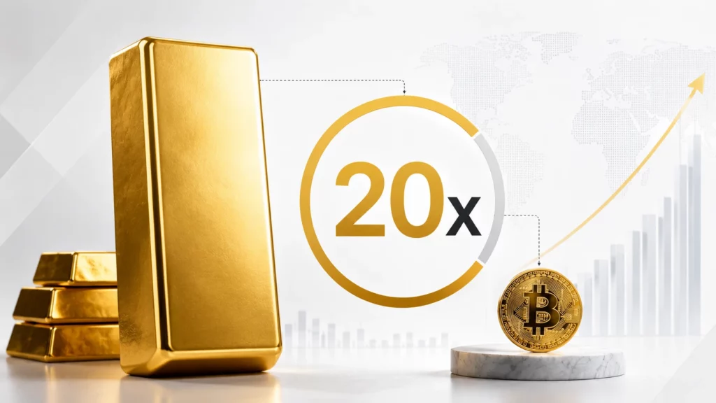 Bitcoin oder Gold? Junge Anleger setzen zunehmend auf BTC – neue Studie deutet an, dass Bitcoin unterbewertet ist.
