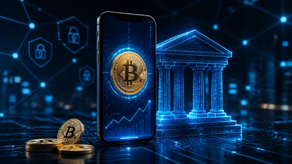 VR-Bank Würzburg startet meinKrypto – Bitcoin & Co. in die Banking App integriert.