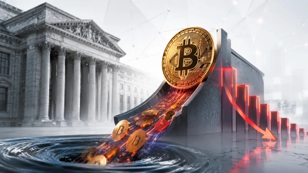 Massive Abflüsse bei Bitcoin ETFs