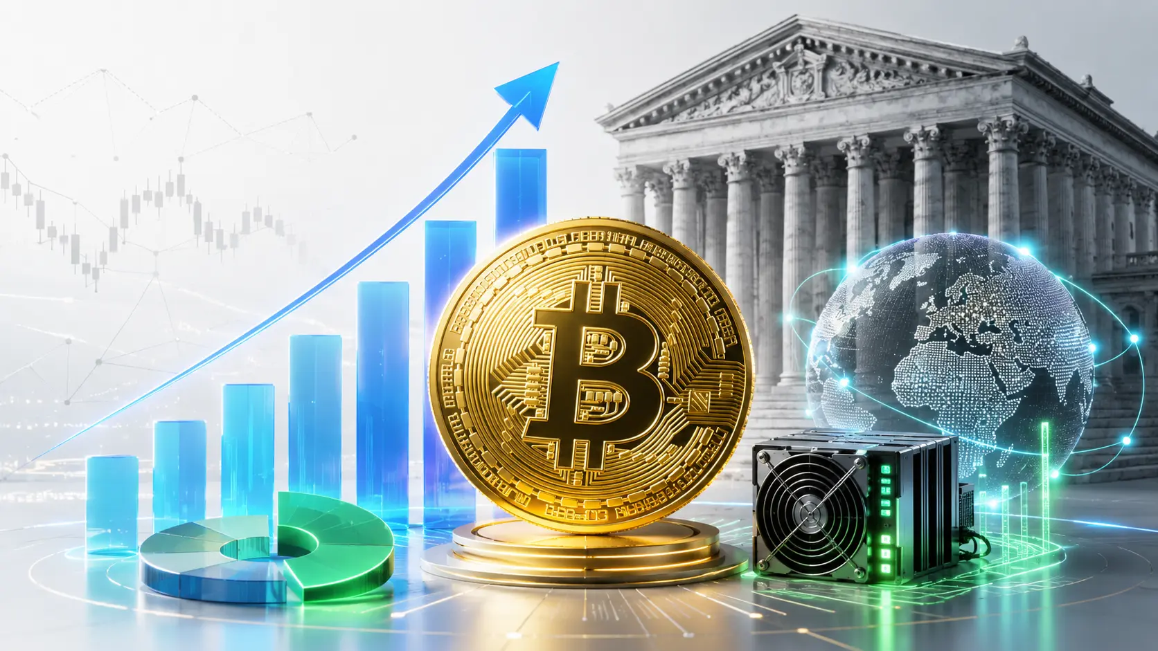 Bitcoin Statistiken 2026, Deutschland und Global. Exklusive Insights von boersen-parkett.de.
