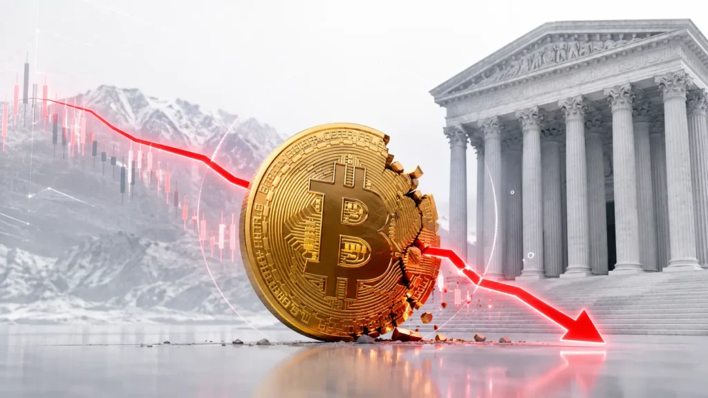 btc news kryptowährung korrigiert und fällt unter wichtige marken