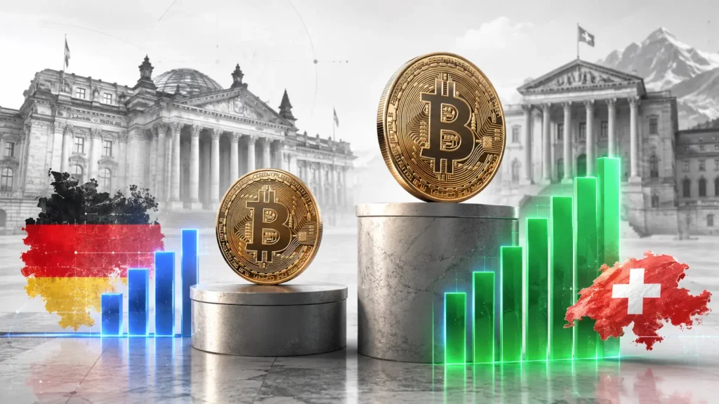 Krypto News - aktuelle Studie zu Deutschland, Österreich und Schweiz