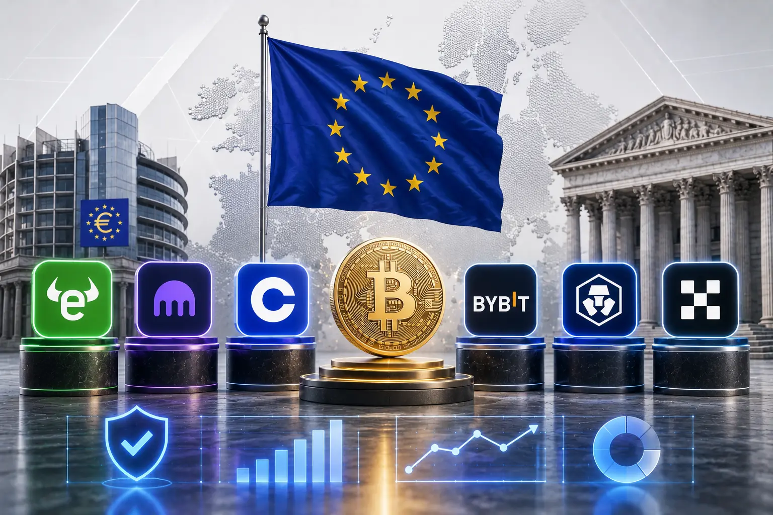 Die besten Krypto-Börsen mit MiCAR-Lizenz im Test 2026