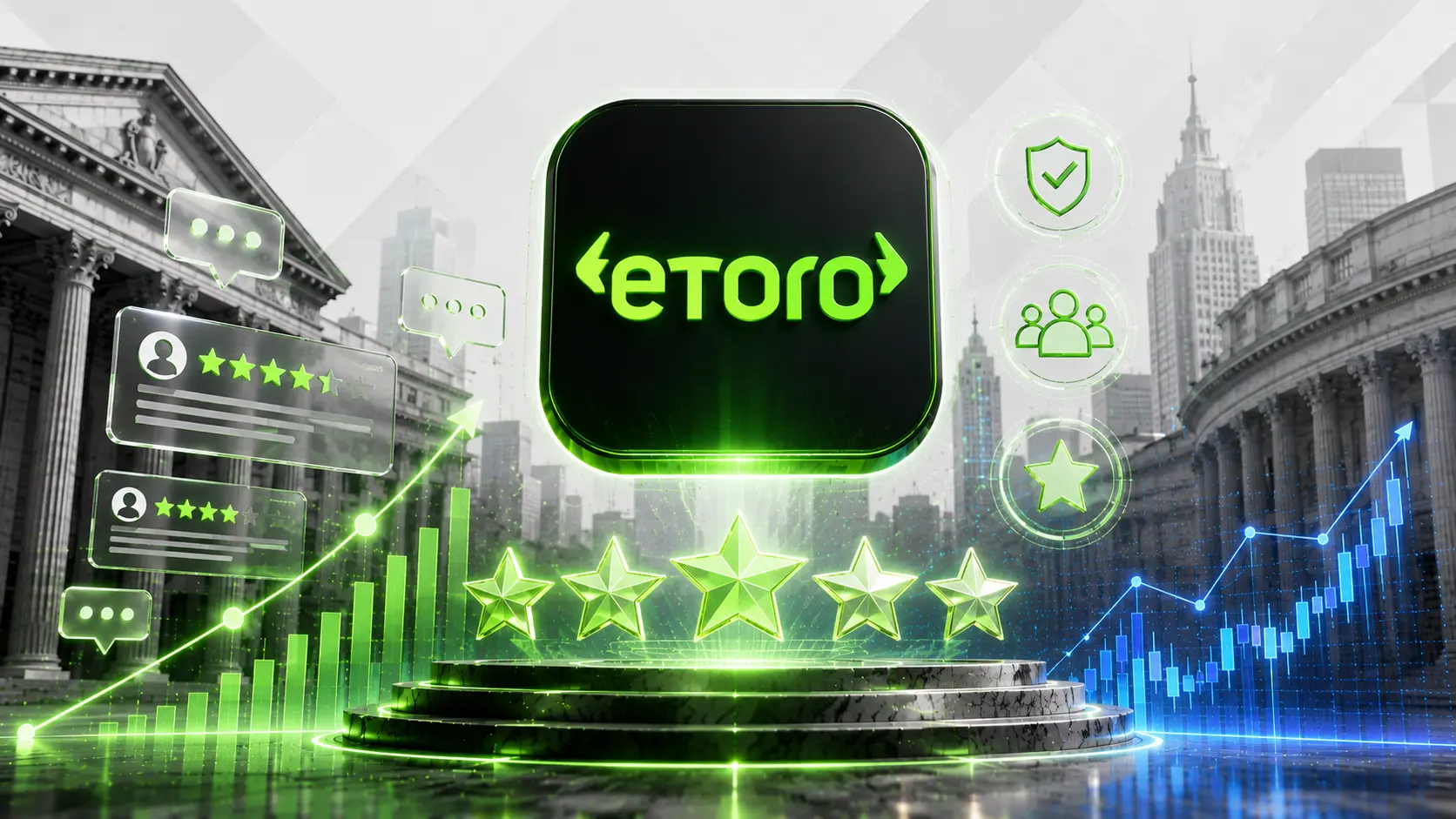 eToro Bewertung: unsere Erfahrungen zu Sicherheit, Gebühren, Lizenzierung, App & Co.