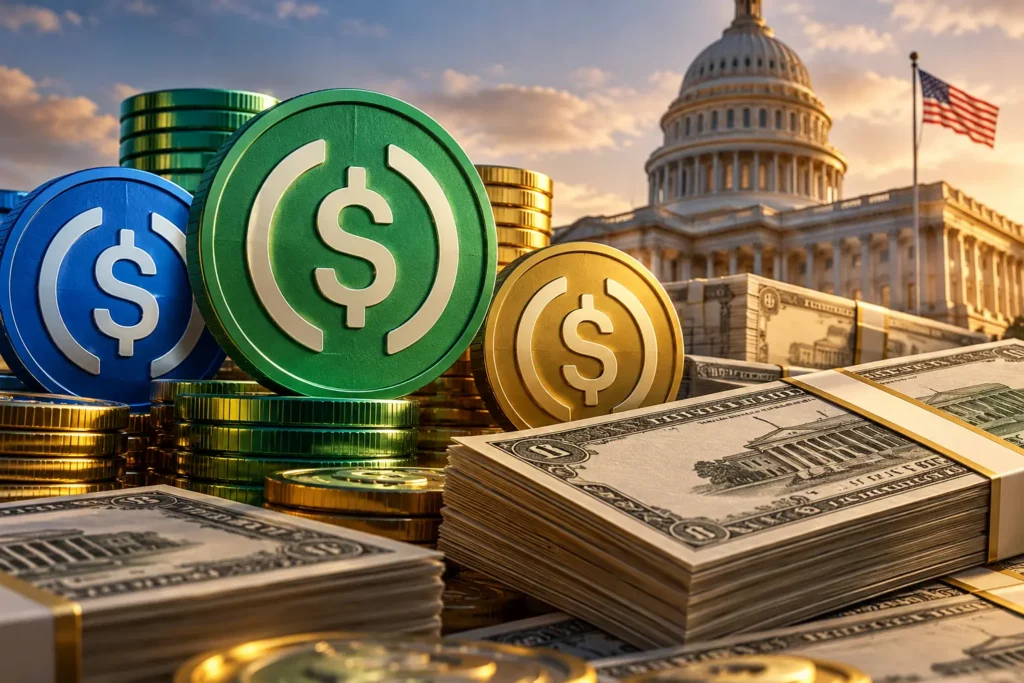 Krypto News von boersen-parkett.de - Stablecoin-Offensive von Donald Trump im Fokus