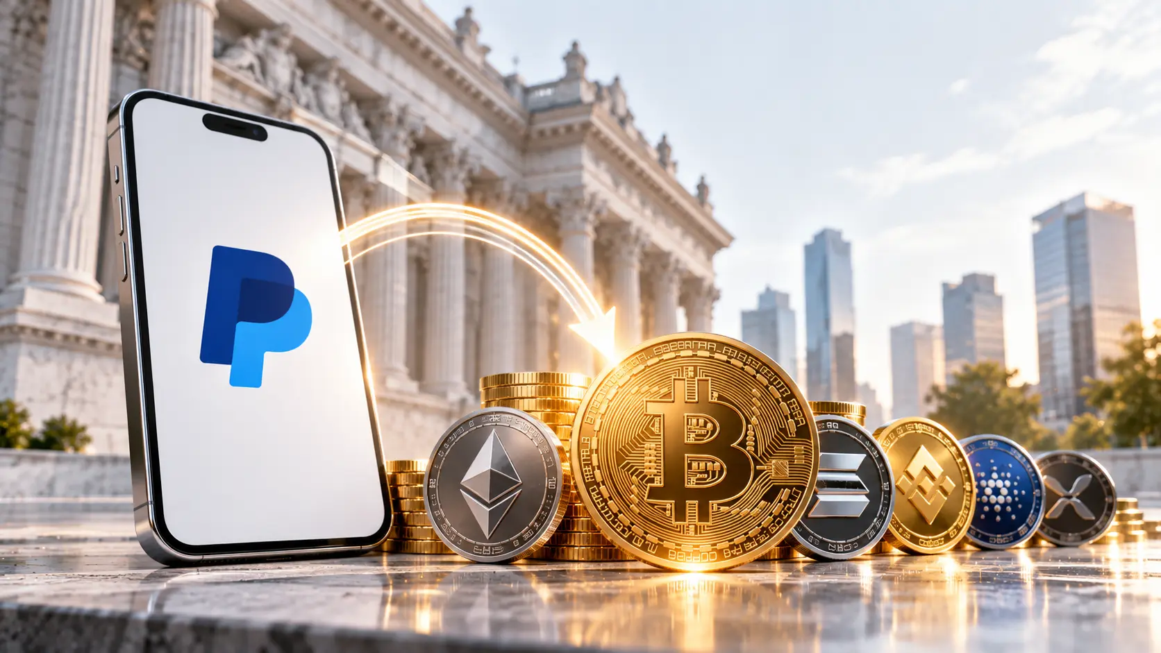 Anleitung und Börsen zum Krypto-Kaufen mit PayPal