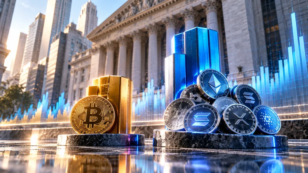 Krypto News: Altcoin-Spotvolumen dreimal so hoch wie BTC