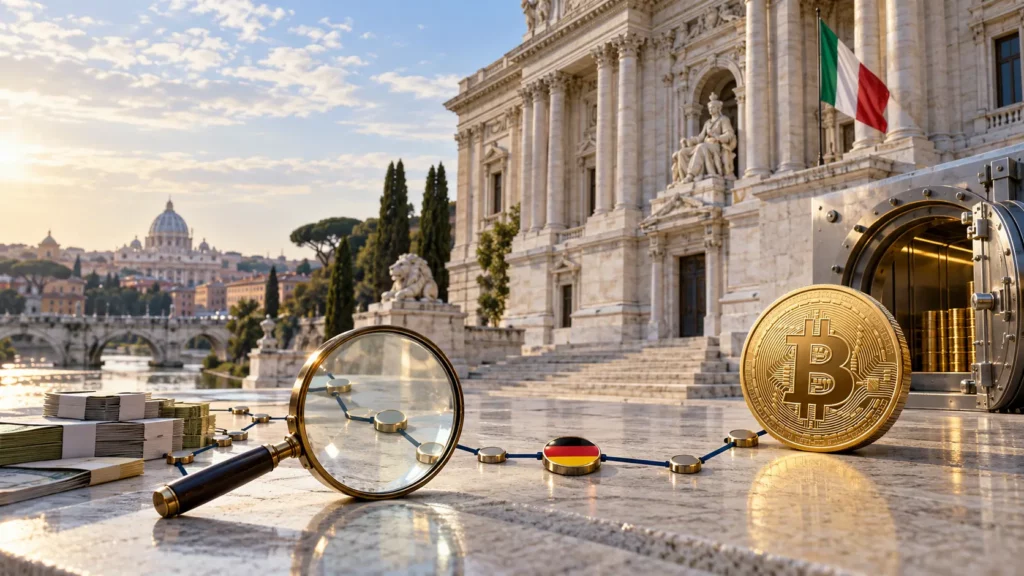 Italienische Mafia in Krypto-Scams involviert?