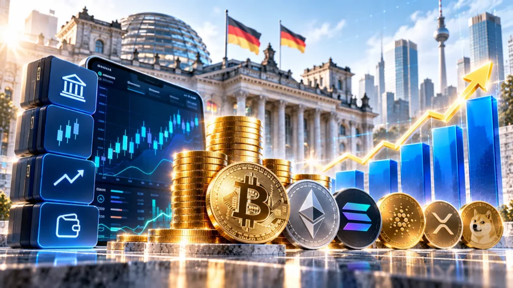 Neuer Krypto News Marktreport von boersen-parkett.de beleuchtet Anlagetrends in Deutschland