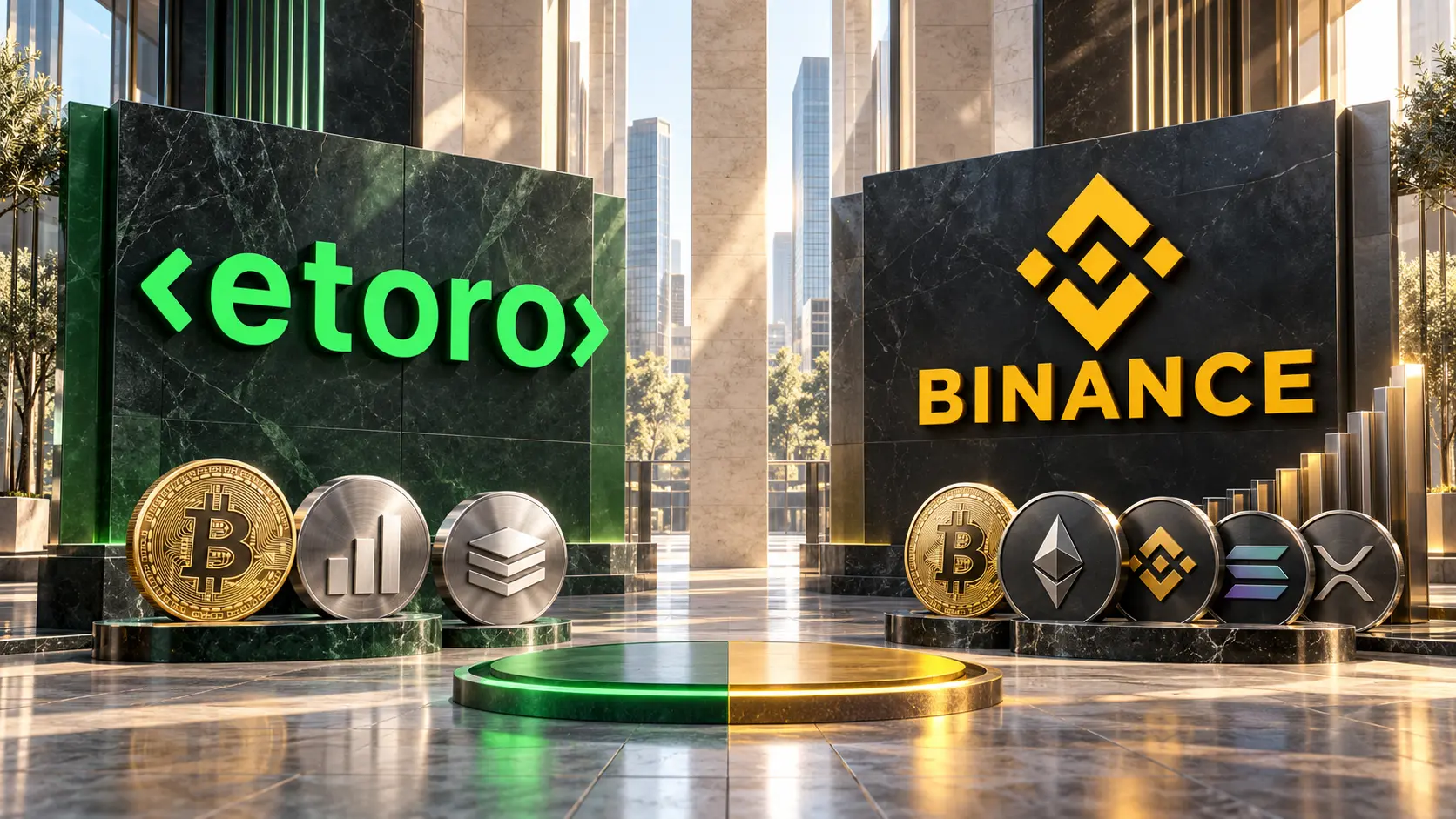 eToro oder Binance für Anleger aus Deutschland?