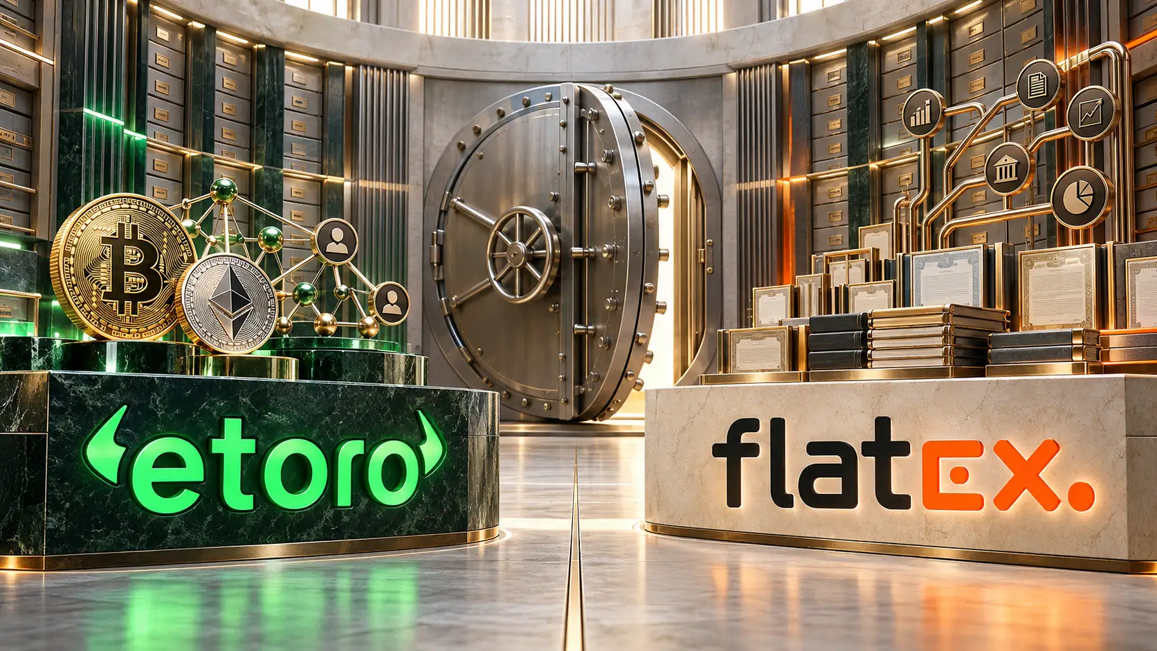 etoro oder flatex? dieser anbieter hat die nase vorn